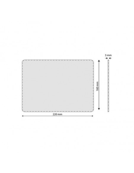 Matrícula acrílica para moto o scooter