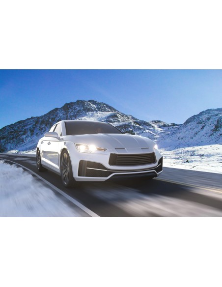 WhiteVision ultra -  Luces blancas H4 Y 5W coche